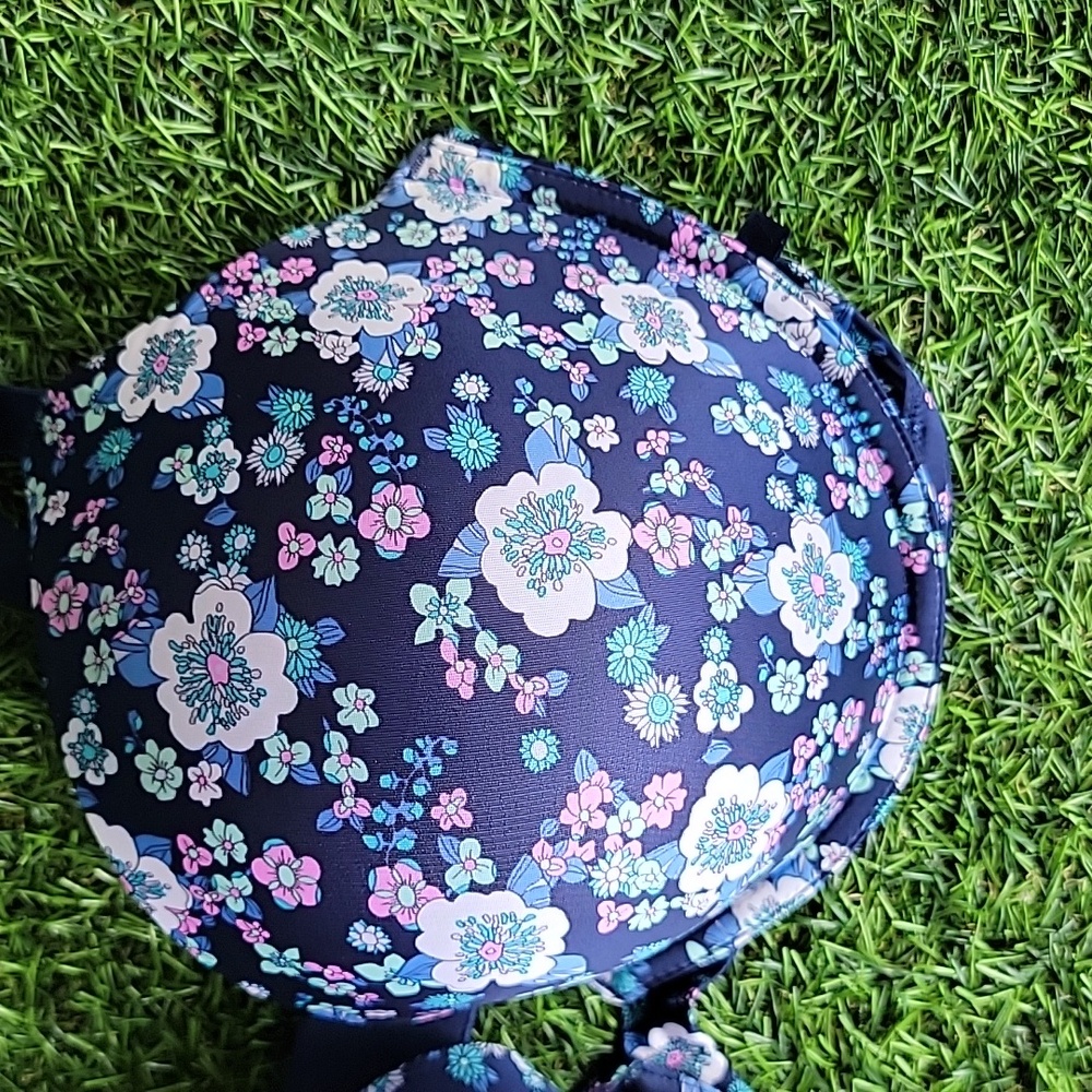 Victoria's Secret Push Up Floral Bra Size 38DD - Picture 2 of 7